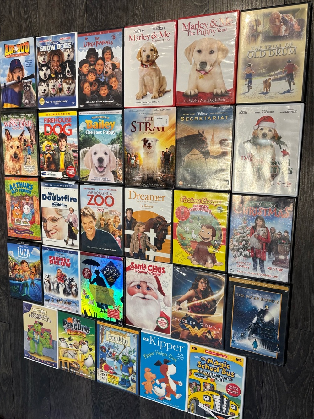 Kids DVD Collection - Mixed Colors